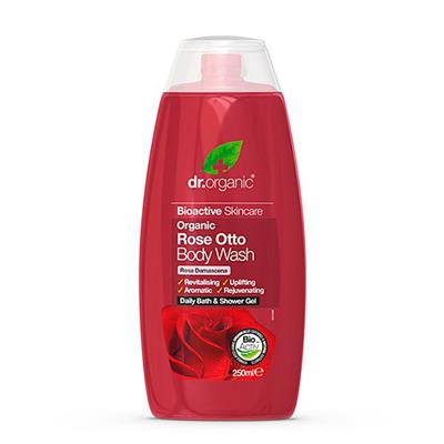 Gel de ducha Rose Otto 250ml DR.ORGANIC