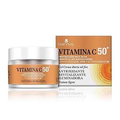Crema con vitamina C FPS50+50ml NATYSAL