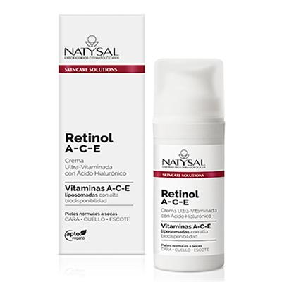 Retinol puro, vitamina C y ácido hialurónico 50ml NATYSAL