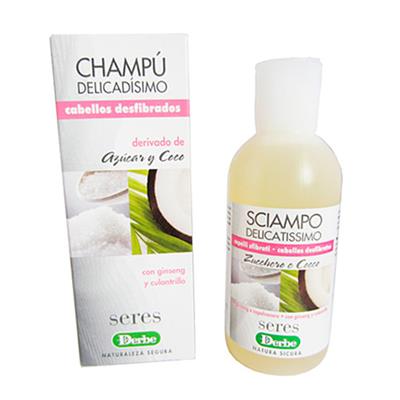 Champú de azúcar y coco para uso frecuente 200ml DERBE