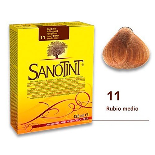 Tinte classic 11 Rubio medio SANOTINT