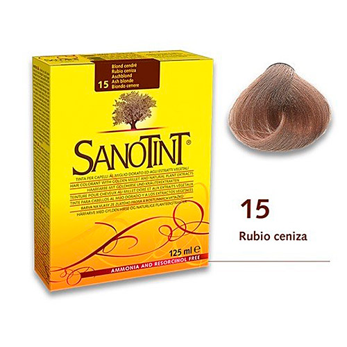Tinte classic 15 Rubio ceniza SANOTINT