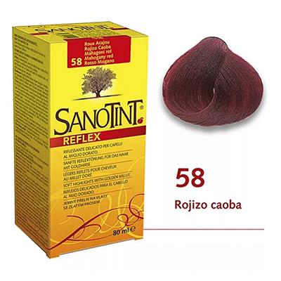 Tinte reflex 58 Rojizo caoba SANOTINT