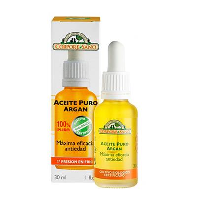 Aceite de argán 100% puro 30ml CORPORE SANO