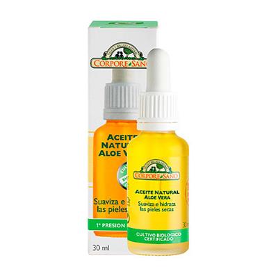 Aceite natural de aloe verabio(piel seca) 30ml CORPORE SANO