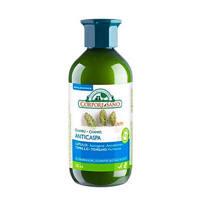 Champú ahorro anticaspa con lúpulo y tomillo 500ml CORPORE SANO