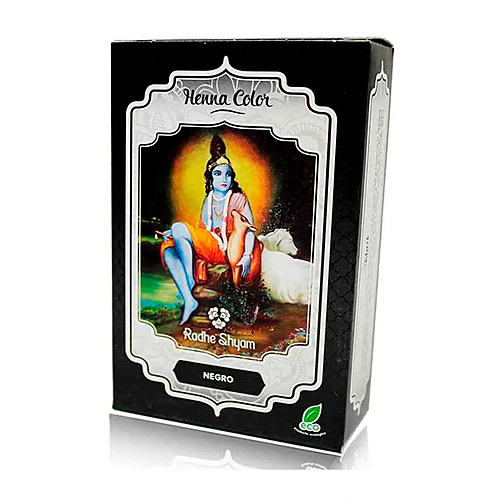 Henna negro polvo BIO 100g RADHE SHYAM
