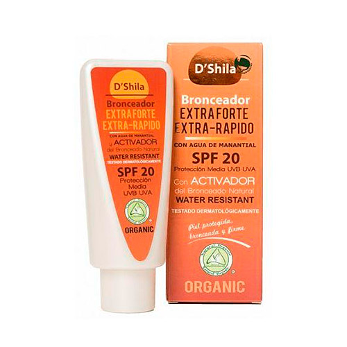 Bronceador solar extraforte SPF 25 100ml SHILA
