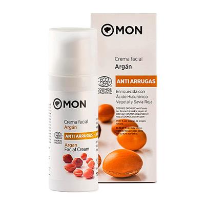 Crema antiarrugas de argán y ácido hialurónico 50ml MON DECONATUR