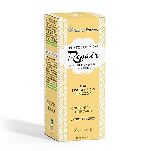 Phytocomplex piel mixta grasa sérum regulador 100%natural ESENTIAL AROMS