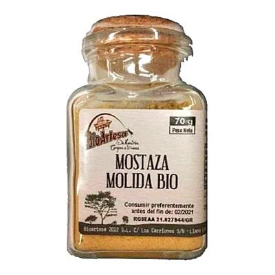 Mostaza molida BIO 70g BIOARTESA