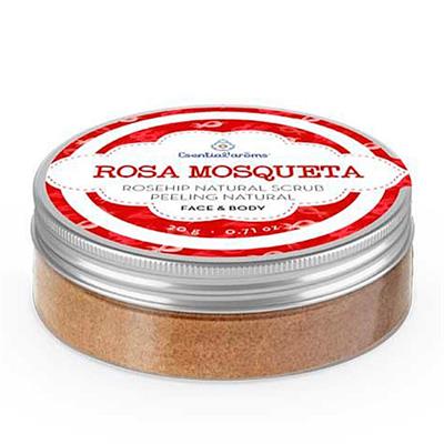 Peeling de rosa mosqueta exfoliante natural ESENTIAL AROMS